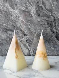 Aberto Design Glamour Candle 16M Set de Velas Blanco